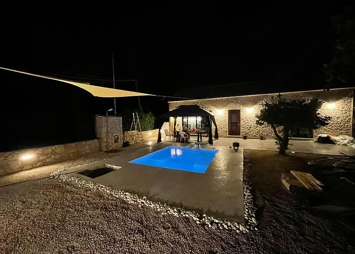 With Pool In Near The